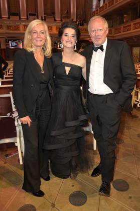 Judith Milberg, Anna Prohaska und Axel Milberg bei der Verleihung des Opus Klassik 2024 im Konzerthaus am Gendarmenmarkt. Berlin, 13.10.2024