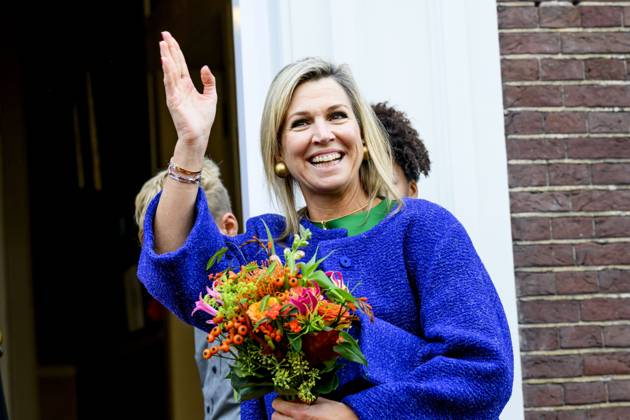 Entertainment Bilder des Tages Waalwijk, The Netherlands, 2024-10-15 13:44:07 WAALWIJK, 15-10-2024, Dushi Huis Queen Maxima during the opening of the Dushi Huis Waalwijk. Dushi Huis offers children and young people aged 4 to 18+, who can no longer live at home, a long-term, safe home. PHOTO: NLBeeld Patrick van Emst Credit: NL Beeld Patrick van Emst  Copyright: xx x
