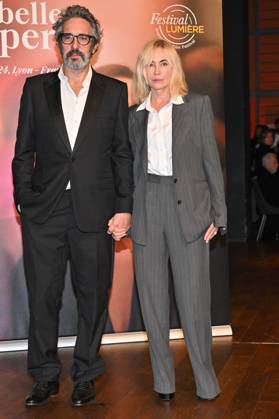 16th Lumiere Film Festival Lumiere Award Ceremony Frederic Chaudier, Emmanuelle Beart attending the Lumiere Award Ceremony ( Prix Lumiere ) during the 16th Lumiere Film Festival in Lyon, France on October 18, 2024. Photo by Julien Reynaud APS-Medias ABACAPRESS.COM Lyon France  Copyright: xReynaudxJulien APS-Medias ABACAx