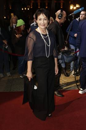 Anke Sevenich bei der 35. Verleihung des Hessischen Film- und Kinopreises 2024 in der Alten Oper. Frankfurt am Main, 18.10.2024