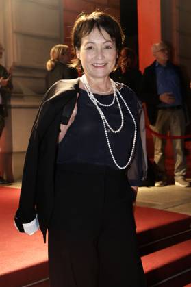 Anke Sevenich bei der 35. Verleihung des Hessischen Film- und Kinopreises 2024 in der Alten Oper. Frankfurt am Main, 18.10.2024