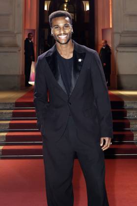 Tijan Njie bei der 35. Verleihung des Hessischen Film- und Kinopreises 2024 in der Alten Oper. Frankfurt am Main, 18.10.2024