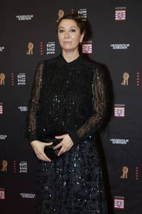 Ursula Strauss bei der 35. Verleihung des Hessischen Film- und Kinopreises 2024 in der Alten Oper. Frankfurt am Main, 18.10.2024