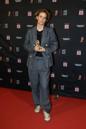 Pia Strietmann bei der 35. Verleihung des Hessischen Film- und Kinopreises 2024 in der Alten Oper. Frankfurt am Main, 18.10.2024