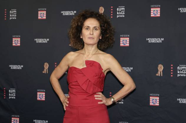 Melika Foroutan bei der 35. Verleihung des Hessischen Film- und Kinopreises 2024 in der Alten Oper. Frankfurt am Main, 18.10.2024