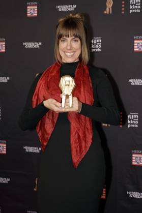 Marja Burchard bei der 35. Verleihung des Hessischen Film- und Kinopreises 2024 in der Alten Oper. Frankfurt am Main, 18.10.2024