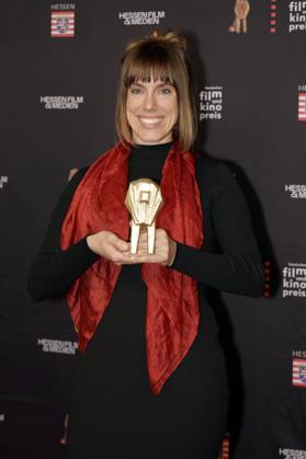 Marja Burchard bei der 35. Verleihung des Hessischen Film- und Kinopreises 2024 in der Alten Oper. Frankfurt am Main, 18.10.2024