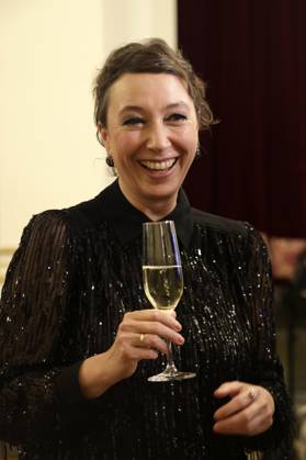 Ursula Strauss bei der 35. Verleihung des Hessischen Film- und Kinopreises 2024 in der Alten Oper. Frankfurt am Main, 18.10.2024
