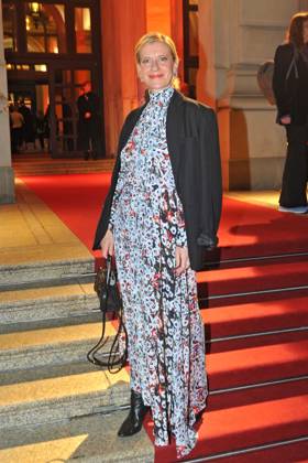 Hessischer Film- und Kinopreis 2024. Caroline Peters anläßlich der Verleihung des Hessischen Film- und Kinopreises am 18.10.2024 in der Alten Oper, Frankfurt Main. 20241018MWI010732