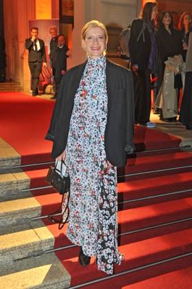Hessischer Film- und Kinopreis 2024. Caroline Peters anläßlich der Verleihung des Hessischen Film- und Kinopreises am 18.10.2024 in der Alten Oper, Frankfurt Main. 20241018MWI010737