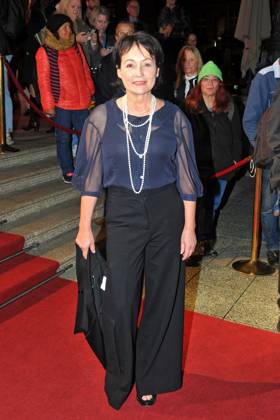Hessischer Film- und Kinopreis 2024. Anke Sevenich anläßlich der Verleihung des Hessischen Film- und Kinopreises am 18.10.2024 in der Alten Oper, Frankfurt Main. 20241018MWI010753