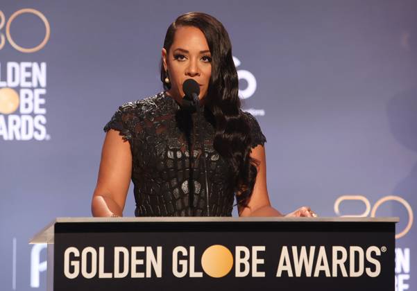 80th Annual Golden Globe Awards Nominations 12 December 2022 -Beverly Hills, California - Selenis Leyva. 80th Annual Golden Globe Awards Nominations held at The Beverly Hilton in Beverly Hills. Photo Credit: AdMedia Beverly Hills CA United States EDITORIAL USE ONLY Copyright: xx FSx admphotostwo815567