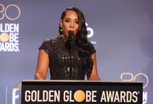 80th Annual Golden Globe Awards Nominations 12 December 2022 -Beverly Hills, California - Selenis Leyva. 80th Annual Golden Globe Awards Nominations held at The Beverly Hilton in Beverly Hills. Photo Credit: AdMedia Beverly Hills CA United States EDITORIAL USE ONLY Copyright: xx FSx admphotostwo815580