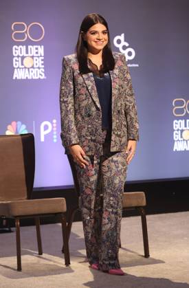 80th Annual Golden Globe Awards Nominations 12 December 2022 -Beverly Hills, California - Mayan Lopez. 80th Annual Golden Globe Awards Nominations held at The Beverly Hilton in Beverly Hills. Photo Credit: AdMedia Beverly Hills CA United States EDITORIAL USE ONLY Copyright: xx FSx admphotostwo815612