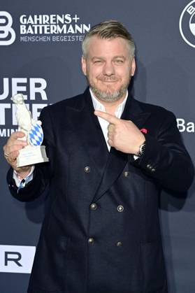 Marvin Kren bei der Verleihung vom Blauer Panther - TV & Streaming Award 2024 in der BMW Welt. München, 23.10.2024