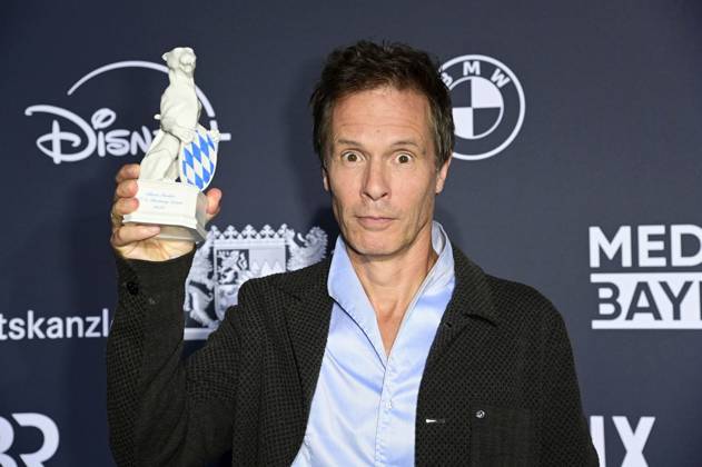 Andreas Pichler bei der Verleihung vom Blauer Panther - TV & Streaming Award 2024 in der BMW Welt. München, 23.10.2024