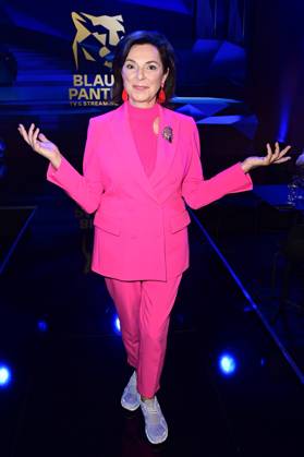 Uschi Dämmrich von Luttitz bei der Verleihung vom Blauer Panther - TV & Streaming Award 2024 in der BMW Welt. München, 23.10.2024