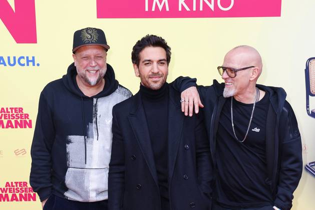 Bilder des Jahres 2024, Entertainment 10 Oktober Entertainment Themen der Woche KW43 Entertainment Bilder des Tages Smudo, Elyas M Barek und Thomas D bei der Alter Weisser Mann Film Premiere am 24.10.2024 in Berlin Alter Weisser Mann Filmpremiere in Berlin