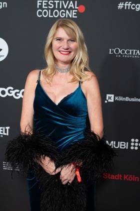 Corinna NILSON, Schauspielerin, Roter Teppich, Red Carpet Show, Ankunft, arrival, Film Festival Cologne Awards in Koeln, 24.10.2024.