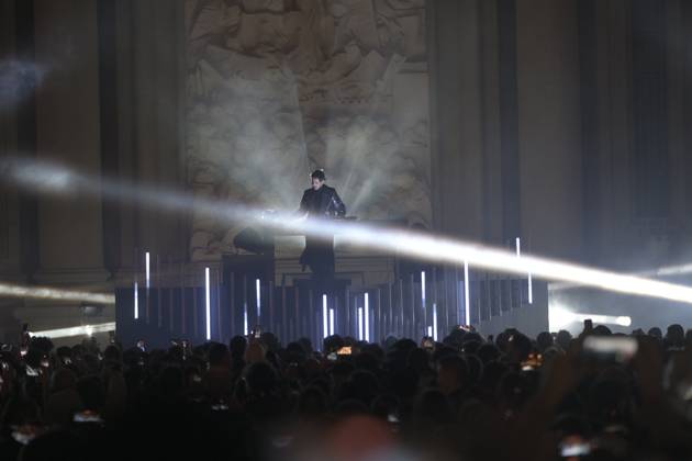 Bilder des Jahres 2024, Entertainment 10 Oktober Entertainment Themen der Woche KW43 Monumental Tour show arrives in Zaragoza DJ David Penn performs during the Monumental Tour show, at the Basilica del Pilar, on October 25, 2024, in Zaragoza, Aragon Spain Monumental Tour is a show of digital art, electronic music and enhancement of cultural heritage, besides being the first time it is organized in Spain 25 OCTOBER 2024 MONUMENTAL TOUR MAÑOS MAÑAS ZARAGOZA MONUMENTAL TOUR MUSIC PARTY LIGHTS DJ Marcos Cebriá Zaragoza Aragon Zaragoza Aragon Espana  Copyright: xMarcosxCebrianx 6302398
