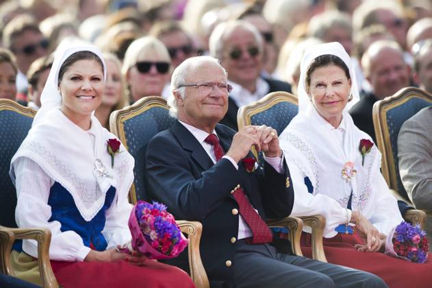 kronprinsessan Victoria, kung Carl XVI Gustaf, drottning SIlvia Victoriadagen i Borgholm, Öland 2013-07-14 (c) WIXTRÖM PETER Aftonbladet IBL Bildbyra * * * EXPRESSEN OUT * * * AFTONBLADET 85326 kungahus Sverige x2512x Copyright: xPeterxWixtröm Aftonbladet TTx