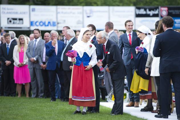 kronprinsessan Victoria, kung Carl XVI Gustaf Victoriadagen i Borgholm, Öland 2013-07-14 (c) WIXTRÖM PETER Aftonbladet IBL Bildbyra * * * EXPRESSEN OUT * * * AFTONBLADET 85326 kungahus Sverige x2512x Copyright: xPeterxWixtröm Aftonbladet TTx