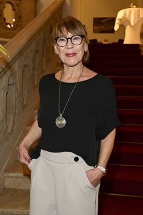 Gitta Schweighöfer bei der Verleihung des 7. Götz George Preises 2024 im Haus der Kaiserin-Friedrich-Stiftung. Berlin, 26.10.2024