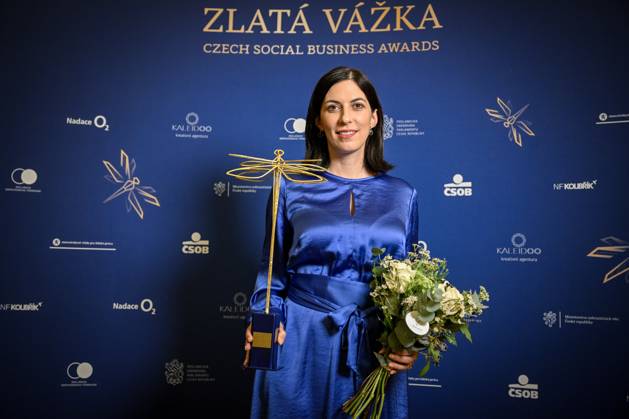 Zlata Vazka - Goldene Libelle Preisverleihung in Prag Awarding ceremony of the Golden Dragonfly: Czech Social Business Awards 2024 took place in Prague, Czech Republic, on November 1, 2024. Chamber of Deputies Speaker Marketa Adamova Pekarova was selected as Personality of the Year. (CTKxPhoto VitxSimanek) CTKPhotoP2024110106980  CTKPhotoP2024110106980