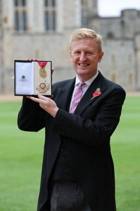 . 06 11 2024. Windsor , United Kingdom. Sir Oliver Dowden after being made a Knight Commander of the Order of the Bath at an Investiture at Windsor Castle, United Kingdom.  xStephenxLockx xi-Imagesx IIM-25566-0001