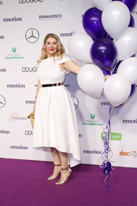 Sandra Quadflieg bei der Verleihung vom Emotion Award am 6.11.2024 in Hamburg Emotion Award 2024 in Hamburg