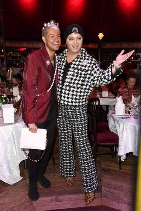 Marcell Damaschke und Julian F.M. Stoeckel bei der PALAZZO Gala-Premiere im PALAZZO-Spiegelpalast in Berlin am 09.11.2024