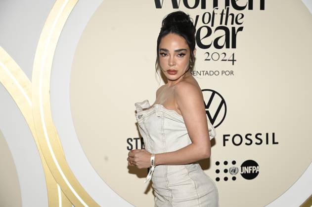 November 13, 2024, Mexico City, Ciudad de Mexico, Mexico: Manelyk GonzoÂ¡lez attends the red carpet for Glamour Women of The Year 2024 at Mexico City Four Season Hotel. on November 13, 2024 in Mexico City, Mexico. Mexico City Mexico - ZUMAe321 20241113_zea_e321_012 Copyright: xCarlosxTischler xEyepixxGroupx