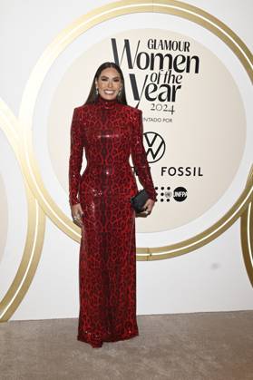November 13, 2024, Mexico City, Ciudad de Mexico, Mexico: Galilea Montijo attends the red carpet for Glamour Women of The Year 2024 at Mexico City Four Season Hotel. on November 13, 2024 in Mexico City, Mexico. Mexico City Mexico - ZUMAe321 20241113_zea_e321_074 Copyright: xCarlosxTischler xEyepixxGroupx