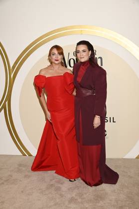 November 13, 2024, Mexico City, Ciudad de Mexico, Mexico: Samantha Barry, Farah Slim attend the red carpet for Glamour Women of The Year 2024 at Mexico City Four Season Hotel. on November 13, 2024 in Mexico City, Mexico. Mexico City Mexico - ZUMAe321 20241113_zea_e321_079 Copyright: xCarlosxTischler xEyepixxGroupx