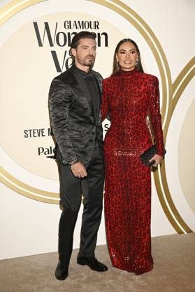 November 13, 2024, Mexico City, Ciudad de Mexico, Mexico: Isaac Moreno, Galilea Montijo attend the red carpet for Glamour Women of The Year 2024 at Mexico City Four Season Hotel. on November 13, 2024 in Mexico City, Mexico. Mexico City Mexico - ZUMAe321 20241113_zea_e321_167 Copyright: xCarlosxTischler xEyepixxGroupx