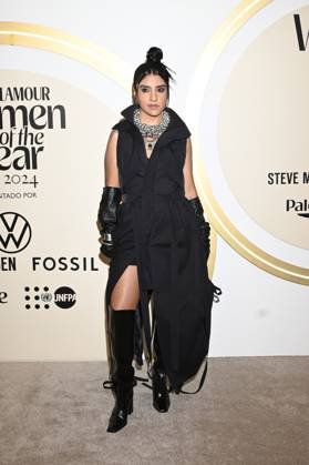 November 13, 2024, Mexico City, Ciudad de Mexico, Mexico: Karen VeloÂ¡zquez Espinosa attends the red carpet for Glamour Women of The Year 2024 at Mexico City Four Season Hotel. on November 13, 2024 in Mexico City, Mexico. Mexico City Mexico - ZUMAe321 20241113_zea_e321_193 Copyright: xCarlosxTischler xEyepixxGroupx