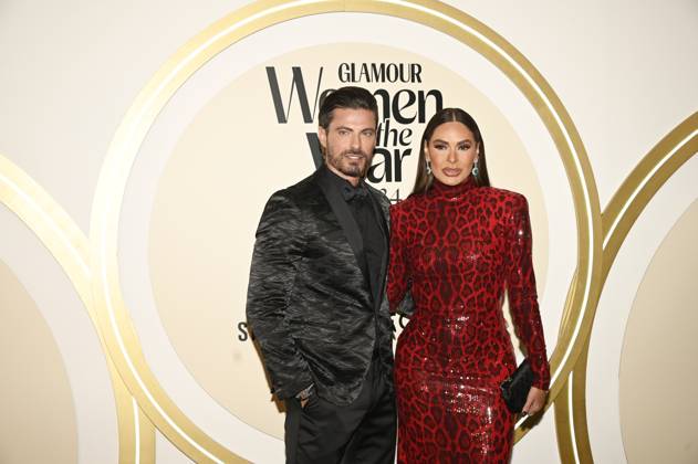 November 13, 2024, Mexico City, Ciudad de Mexico, Mexico: Isaac Moreno, Galilea Montijo attend the red carpet for Glamour Women of The Year 2024 at Mexico City Four Season Hotel. on November 13, 2024 in Mexico City, Mexico. Mexico City Mexico - ZUMAe321 20241113_zea_e321_204 Copyright: xCarlosxTischler xEyepixxGroupx