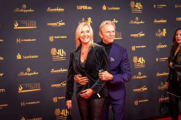 30. Verleihung der Goldenen Henne in Leipzig. Der MDR (Mitteldeutsche Rundfunk) produziert in Zusammenarbeit mit Super Illu den größten Publikumspreis in Ostddeutschland. Hier der TV Moderator Wolfgang Lippert Goldene Henne 2024