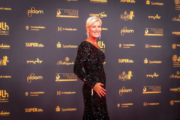 30. Verleihung der Goldenen Henne in Leipzig. Der MDR (Mitteldeutsche Rundfunk) produziert in Zusammenarbeit mit Super Illu den größten Publikumspreis in Ostddeutschland. TV Moderatorin Kamilla Senjo (Brisant) Goldene Henne 2024