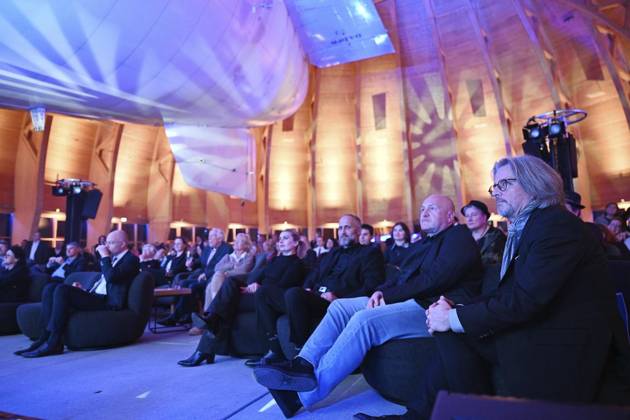 RECORD DATE NOT STATED Verleihung des 2. Wirtschaftspreises der Stadt Mülheim an der Ruhr ** NUR FÜR REDAKTIONELLE ZWECKE ** EDITORIAL USE ONLY **<p>Nominierte beim Wirtschaftspreis am Freitag, 15.11.2024. D NRW Duisburg Copyright: OliverxMueller