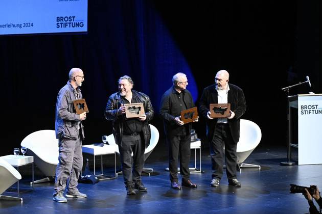 Brost-Ruhr Preis 2024 Verleihung im Bochumer Schauspielhaus ** NUR FÜR REDAKTIONELLE ZWECKE ** EDITORIAL USE ONLY **<p>Brost-Ruhr Preis 2024 , Verleihung am 18.11.2024 im Bochumer Schauspielhaus Deutschland NRW Bochum Copyright: AndreasxBuck