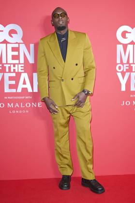 Bilder des Jahres 2024, Entertainment 11 November Usain Bolt bei der Verleihung der GQ Men of the Year Awards 2024 in den Kensington Roof Gardens. London, 19.11.2024