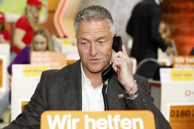 Bilder des Jahres 2024, Entertainment 11 November Entertainment Themen der Woche KW47 Entertainment Bilder des Tages Ralf Schumacher beim 29. RTL-Spendenmarathon 2024 im Studio 8 der EMG Studios. Hürth, 21.11.2024