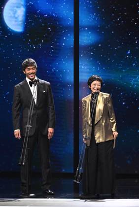 61st Taiwan Film Golden Horse Awards TAIPEI, CHINA - NOVEMBER 24, 2024 - Actors receive trophies at the 61st Taiwan Film Golden Horse Awards in Taipei, Taiwan province, China, Nov 24, 2024. Taipei Taiwan China  Copyright: xCFOTOx i1732415766221