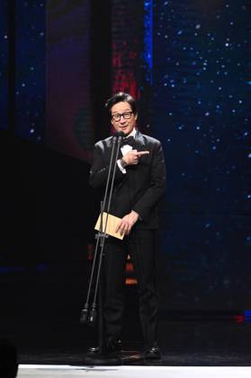 61st Taiwan Film Golden Horse Awards TAIPEI, CHINA - NOVEMBER 24, 2024 - Actors receive trophies at the 61st Taiwan Film Golden Horse Awards in Taipei, Taiwan province, China, Nov 24, 2024. Taipei Taiwan China  Copyright: xCFOTOx i1732415795193