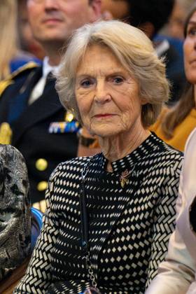 Royals at Erasmus Prize - Amsterdam Princess Irene during the presentation of the Erasmus Prize at the Royal Palace Amsterdam, Netherlands on November 26, 2024. Photo by Patrick van Emst Bruno Press ABACAPRESS.COM Amsterdam Netherlands  Copyright: xBrunoxPress ABACAx