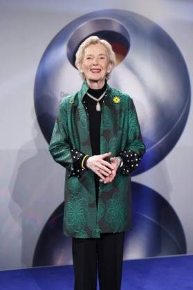 Politikerin Mary Robinson, ehemalige UN-Hochkommissarin für Menschenrechte, bei der Verleihung des Deutschen Nachhaltigkeitspreis im Maritim Hotel Düsseldorf. Düsseldorf, 28.11.2024 NRW Deutschland Copyright: xChristophxHardtx