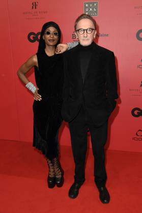 Bilder des Jahres 2024, Entertainment 11 November Marius Müller-Westernhagen mit Ehefrau Lindiwe Suttle bei der 26. Verleihung der GQ Men of the Year Awards 2024 in der Orangerie Schloss Charlottenburg. Berlin, 28.11.2024