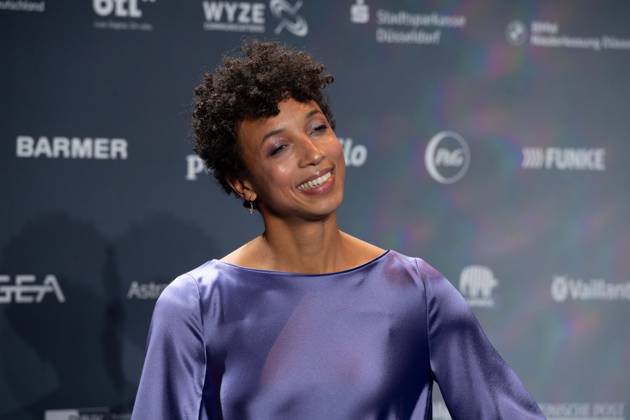 Malaika MIHAMBO, Weitspringerin, Leichtathletin, Verleihung Deutscher Nachhaltigkeitspreis in Duesseldorf am 29.11.2024.