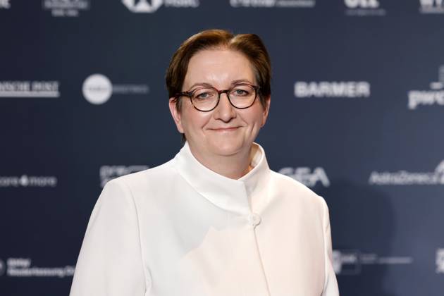 Bundesbauministerin Klara Geywitz (SPD) bei der Verleihung des Deutschen Nachhaltigkeitspreis im Maritim Hotel Düsseldorf. Düsseldorf, 29.11.2024 NRW Deutschland Copyright: xChristophxHardtx